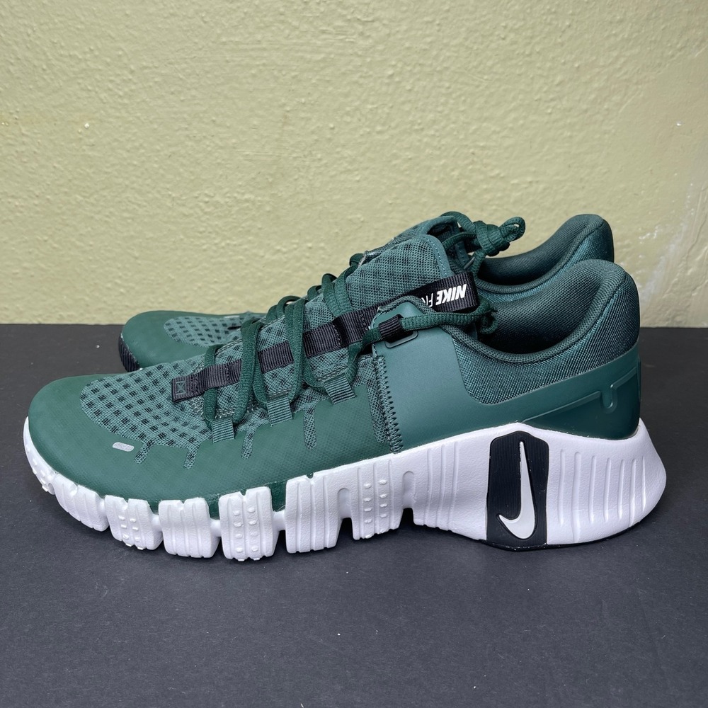 Nike Free Metcon 5 Pro Green Men's Size 10.5 Crossfit Training Shoes FN6616-300 - Picture 4 of 8
